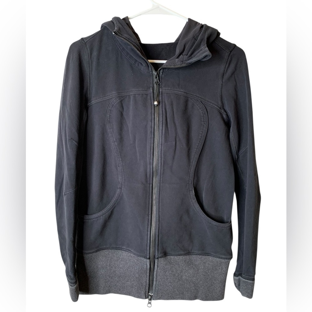 Lululemon Live Simply Jacket Size 8 Hoodie Full Zip‎ Active Running Athleisure